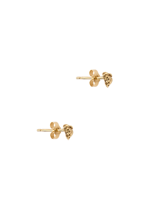 Gold nugget studs photo