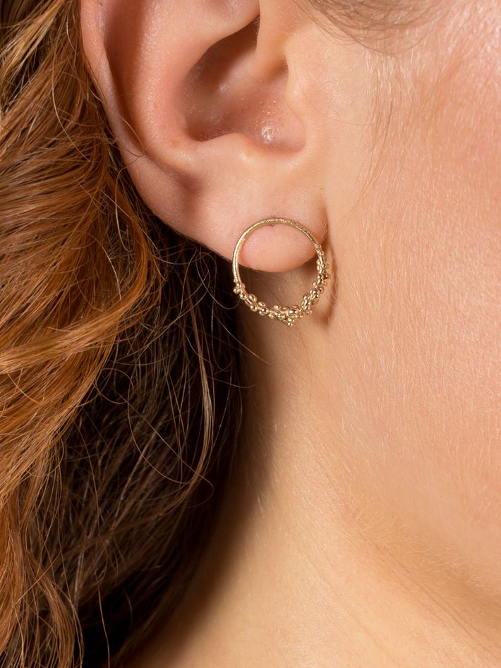 'Wreath' stud earrings