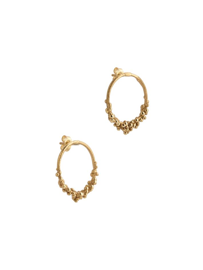 'Wreath' stud earrings