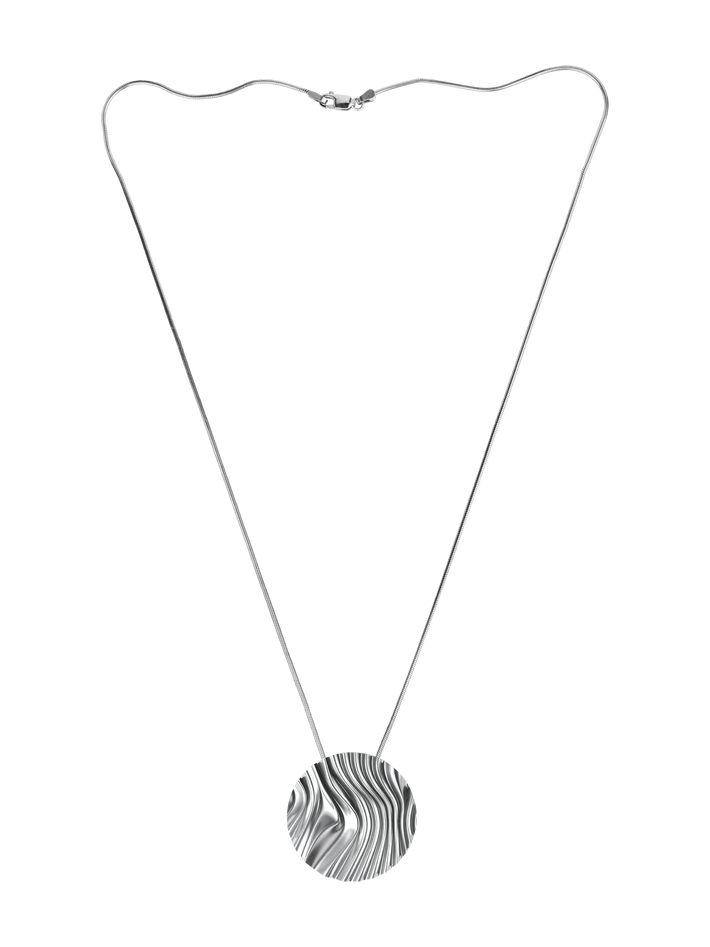 Inflow medallion necklace