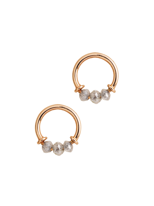 Abaque, icy diamond earrings photo