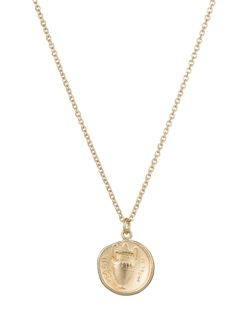 Roman coin pendant necklace photo