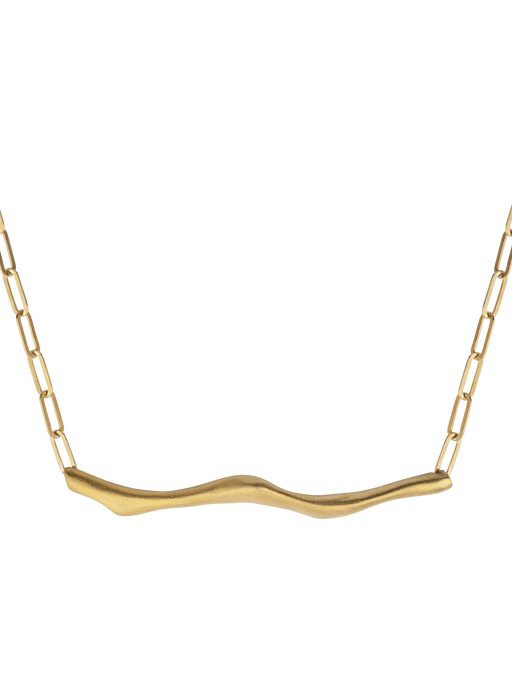 Coral branch necklace photo