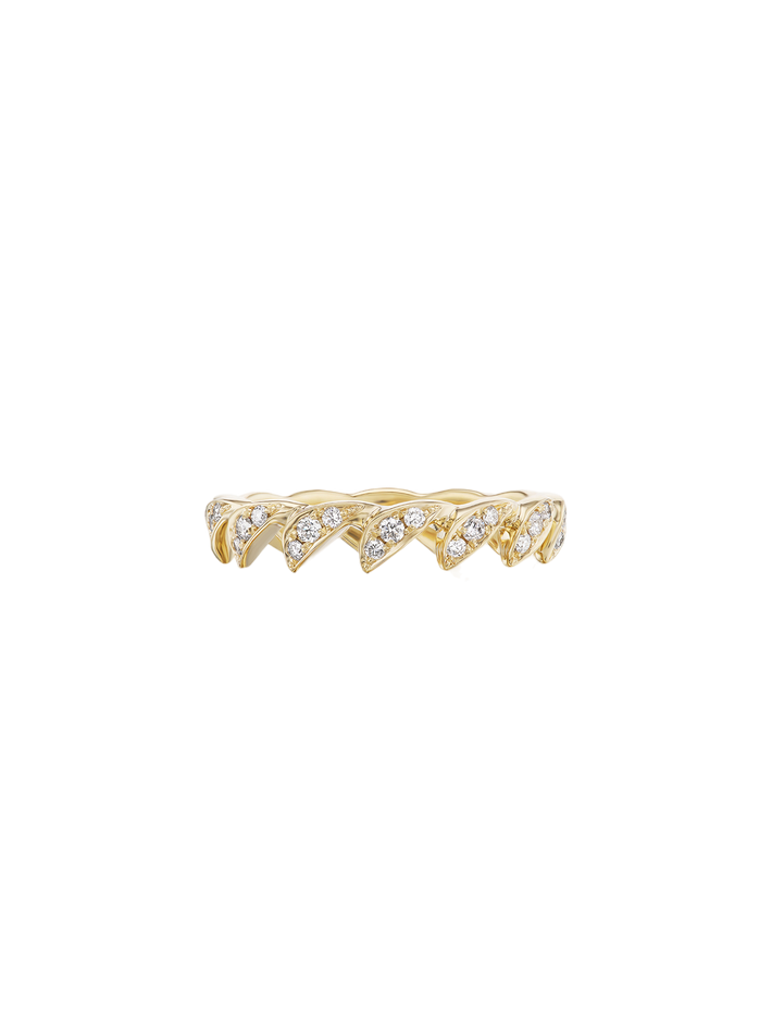Diamond versa mini ring - single