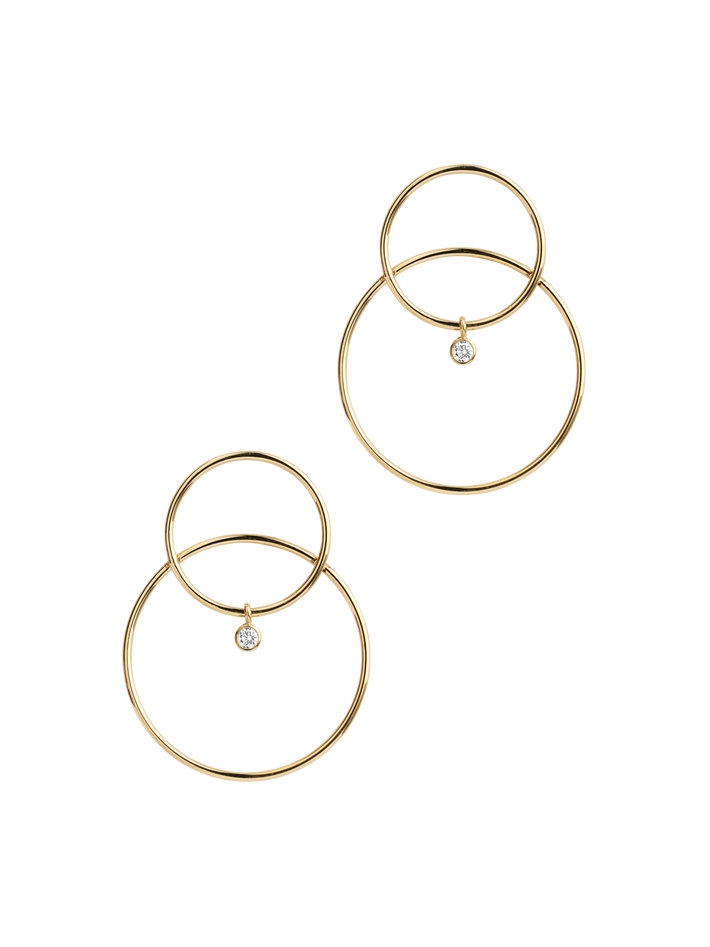 Scarpa diamond earrings