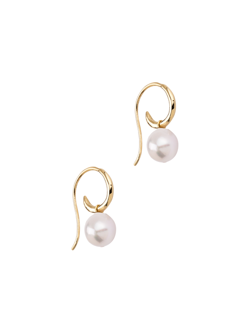 Cassiopeia akoya charm earrings photo