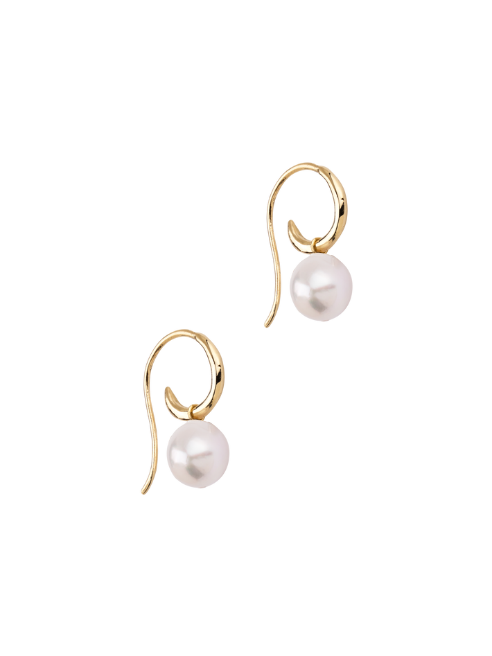 Cassiopeia akoya charm earrings