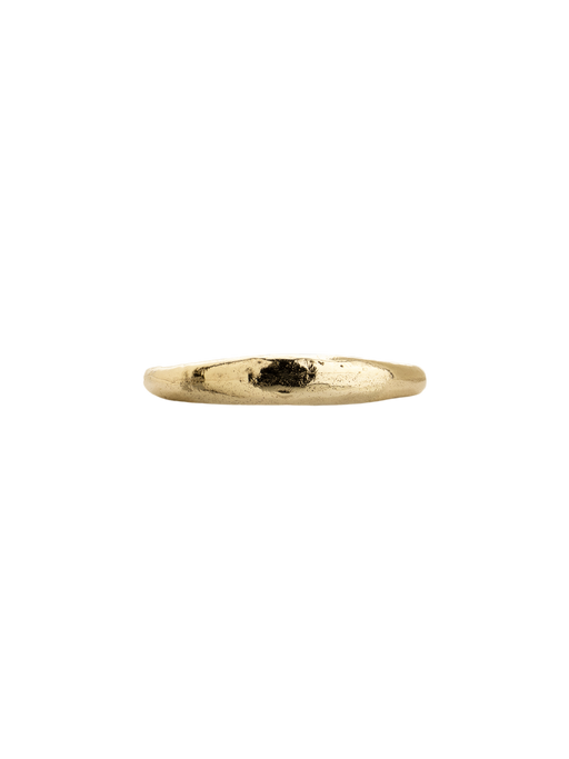 9ct Gold eclipse stacking ring photo