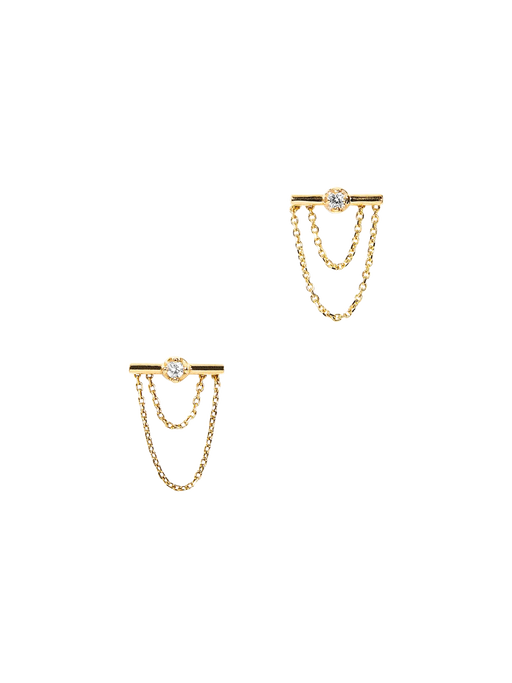Linn diamond earrings photo