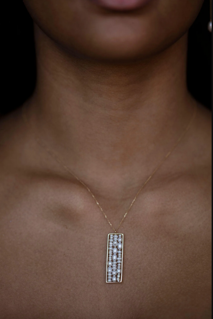 Long metaphor necklace