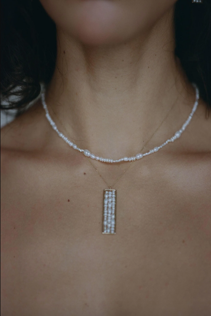 Long metaphor necklace