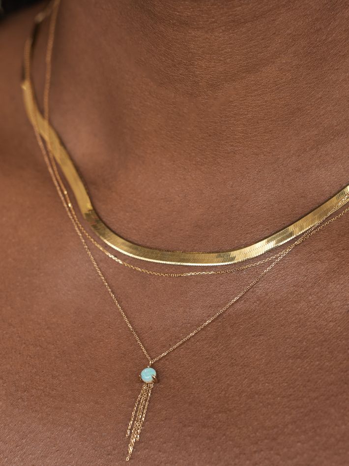 Opal haze necklace 