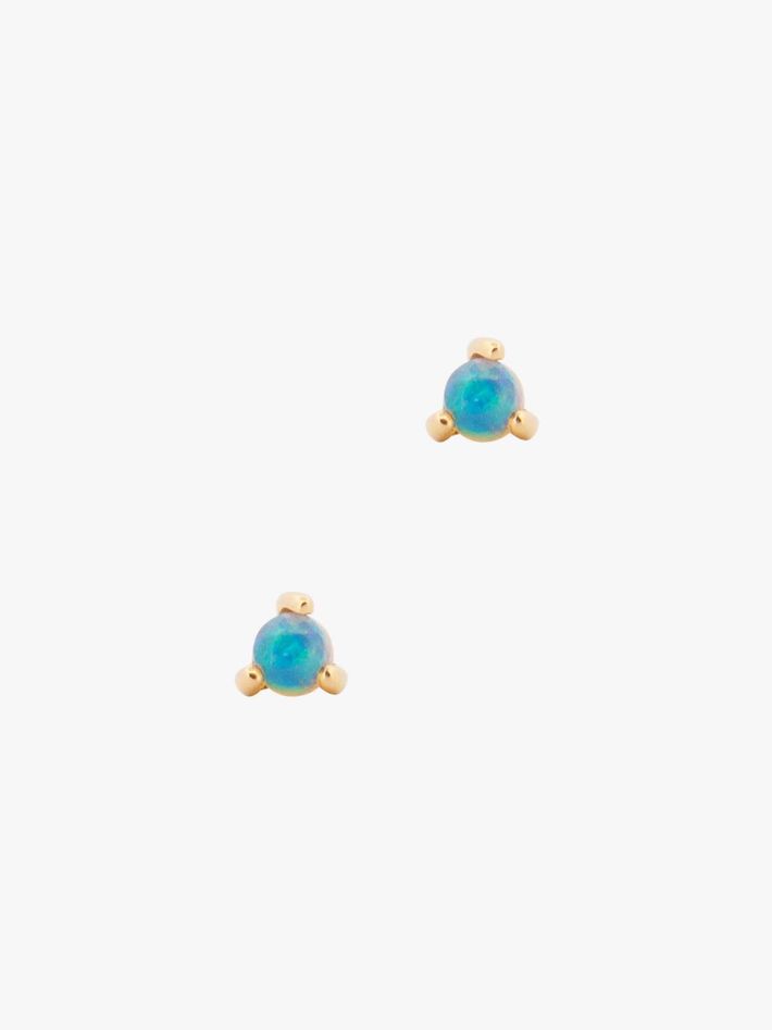 Small opal studs