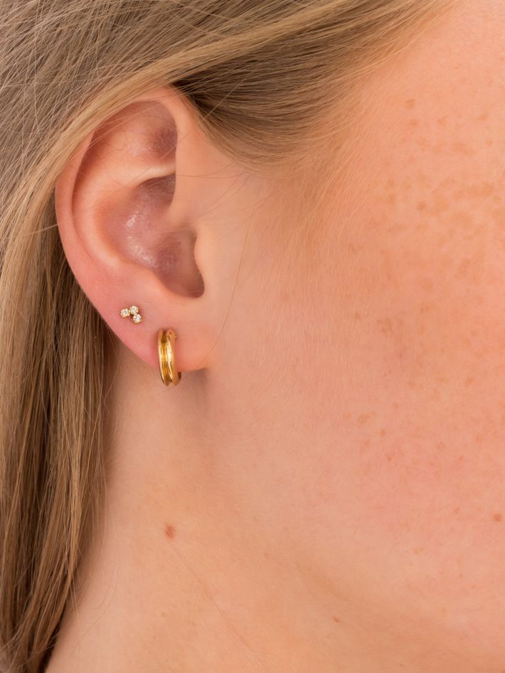 Freckle piercing earrings