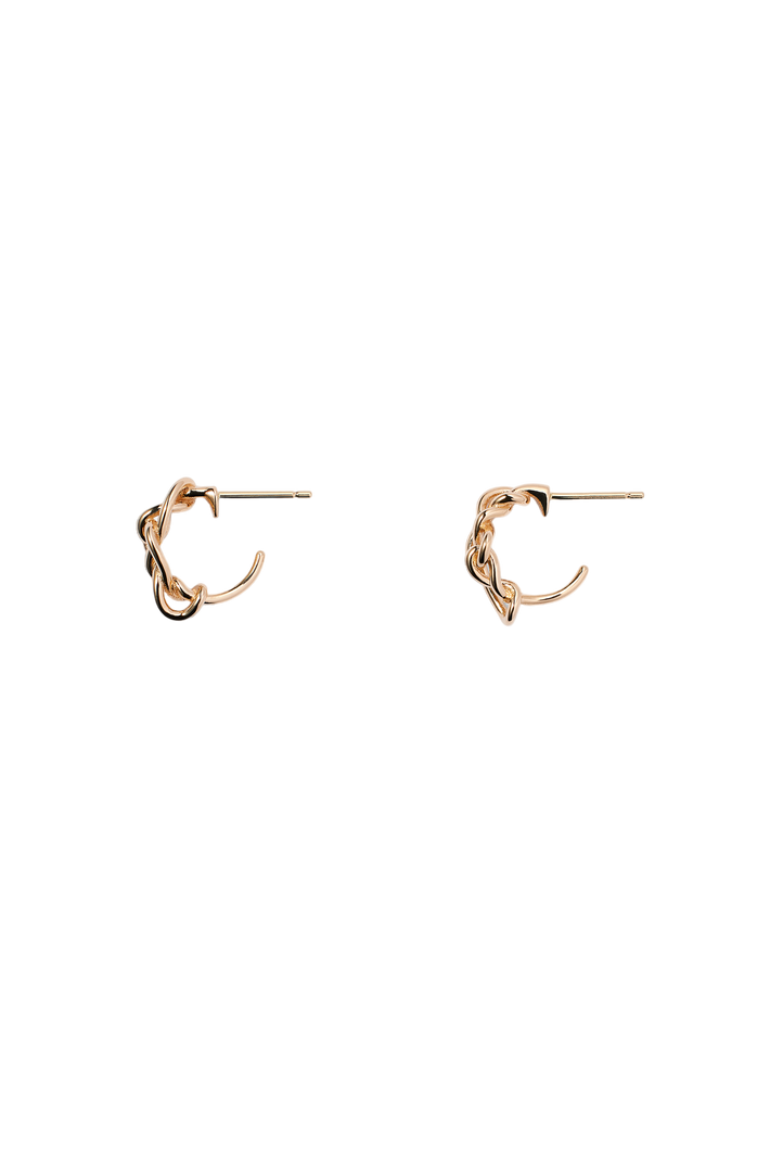 Ghost hill hoop earrings
