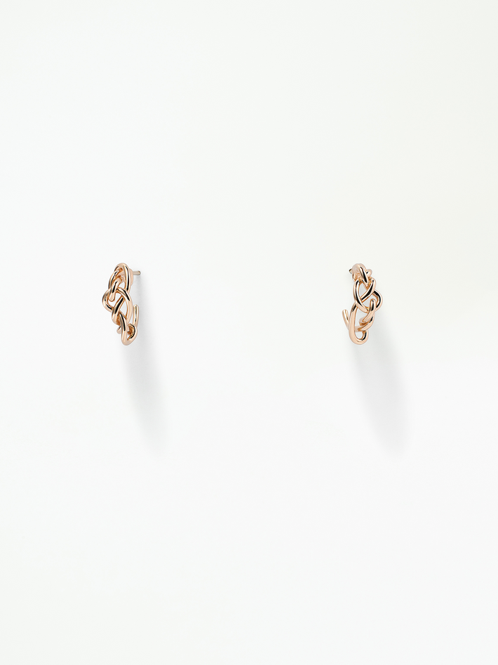 Ghost hill hoop earrings