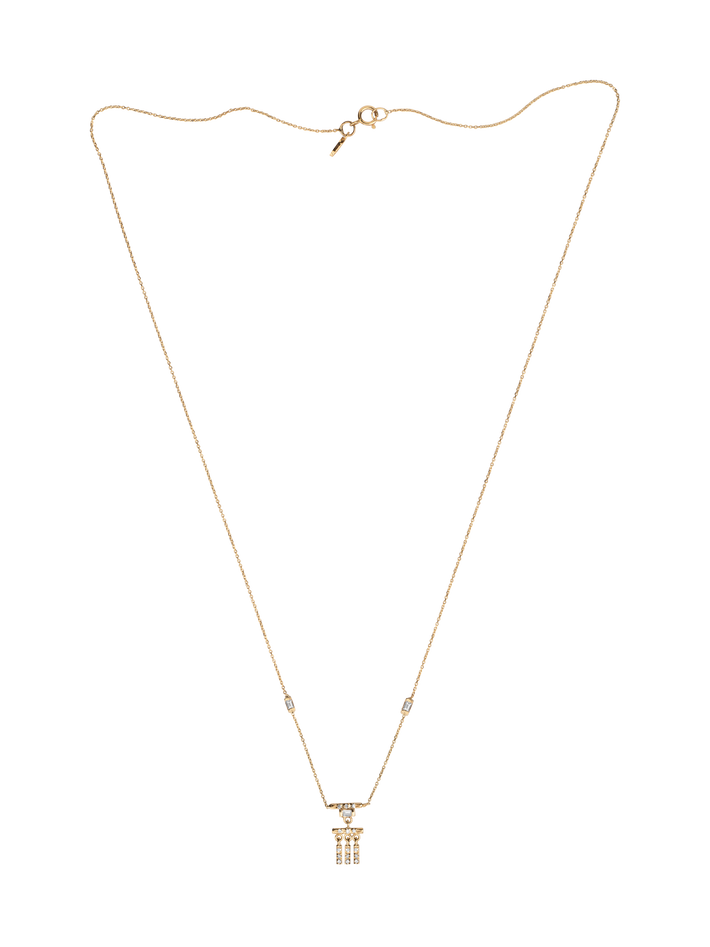 Gravity dangle necklace