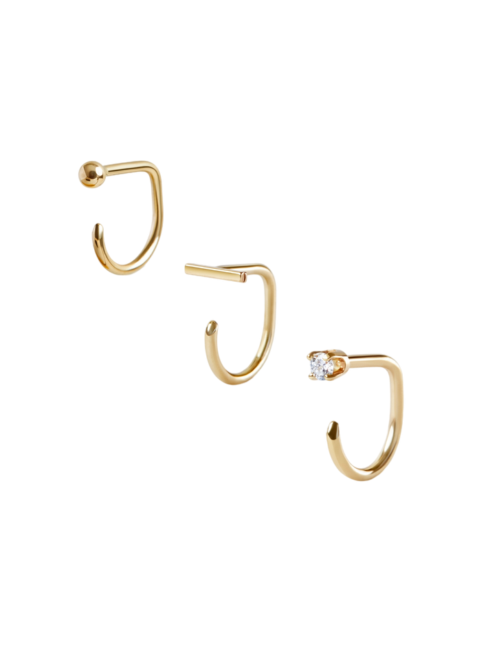 Claw earring set