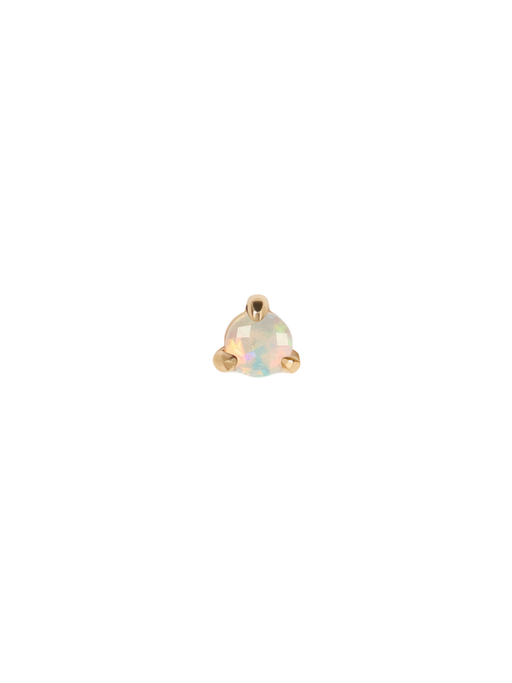 Opal flat back stud photo