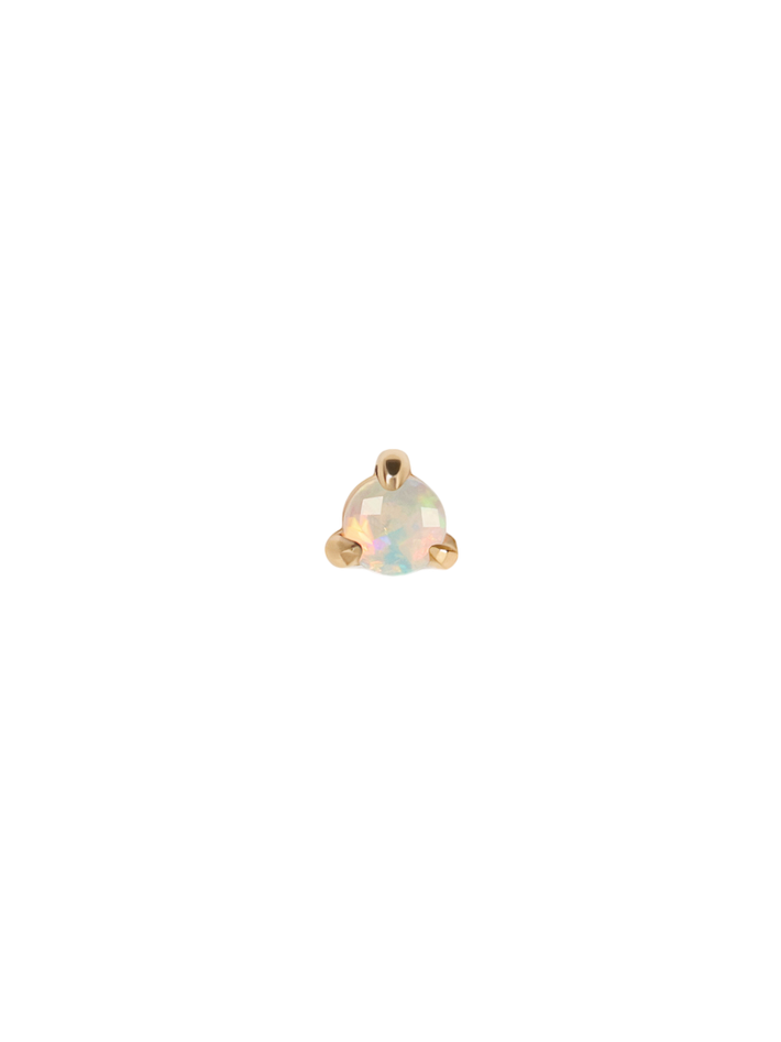 Opal flat back stud