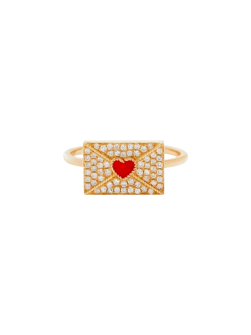 Ring my statement yellow gold photo