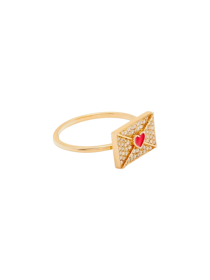 Ring my statement yellow gold