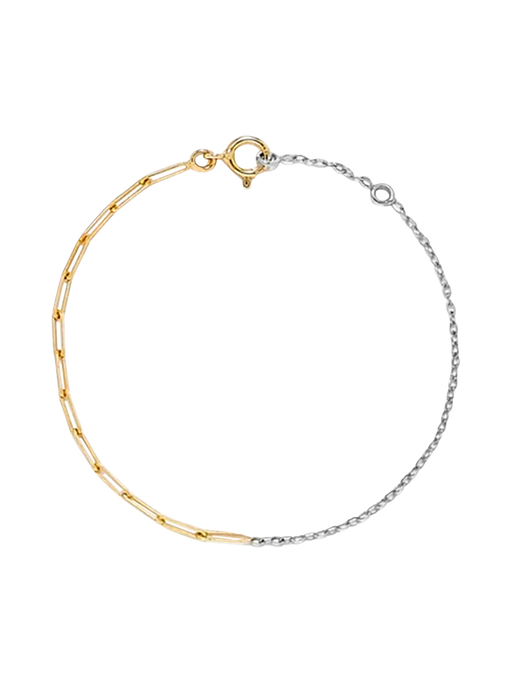 Nude pm 2 gold solitaire bracelet photo