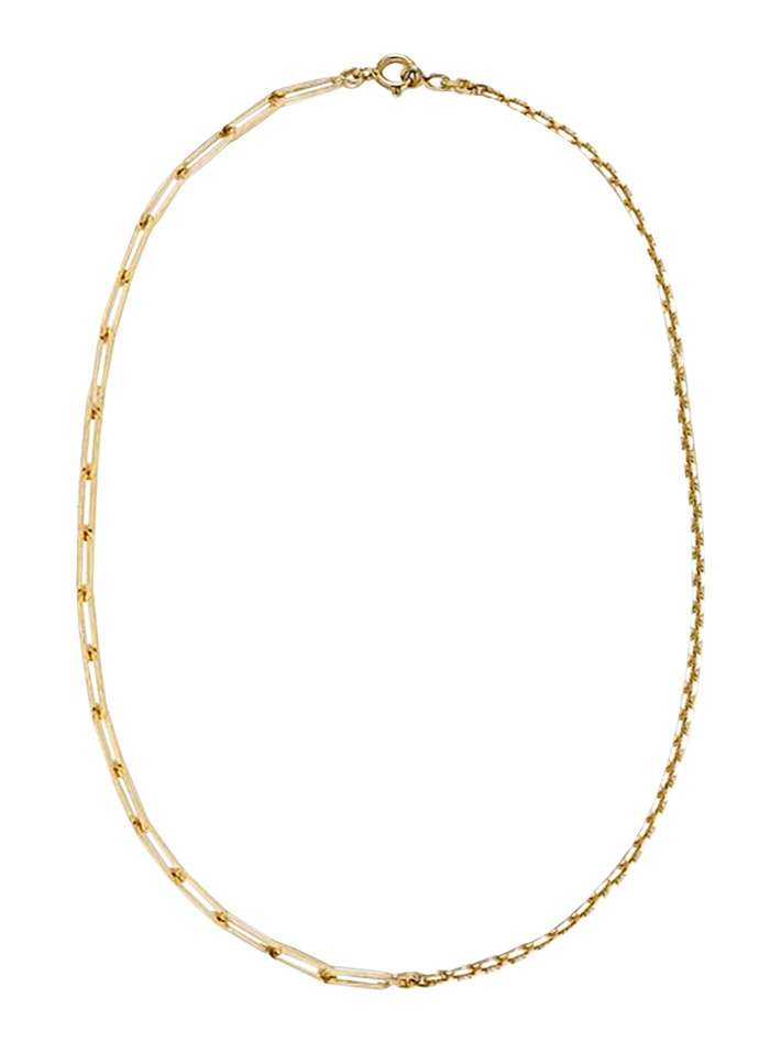 Maxi solitaire necklace nude yellow gold