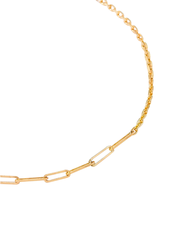 Maxi solitaire necklace nude yellow gold