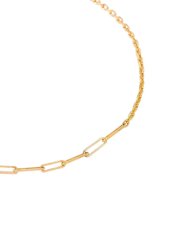 Maxi solitaire bracelet nude yellow gold