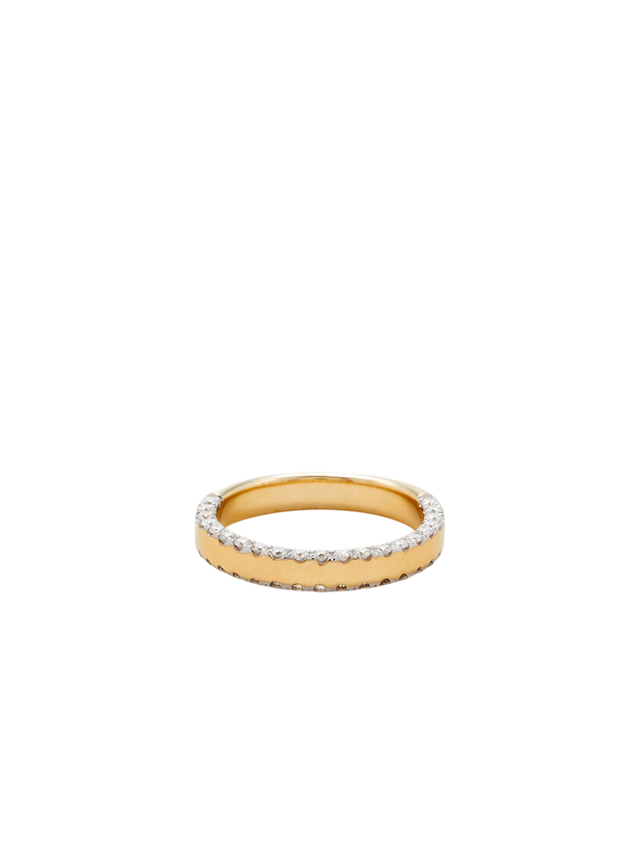 Bague Grignotée pm in gold