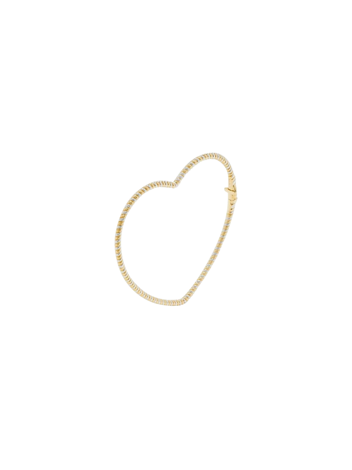 Heart bangle pm 2 gold