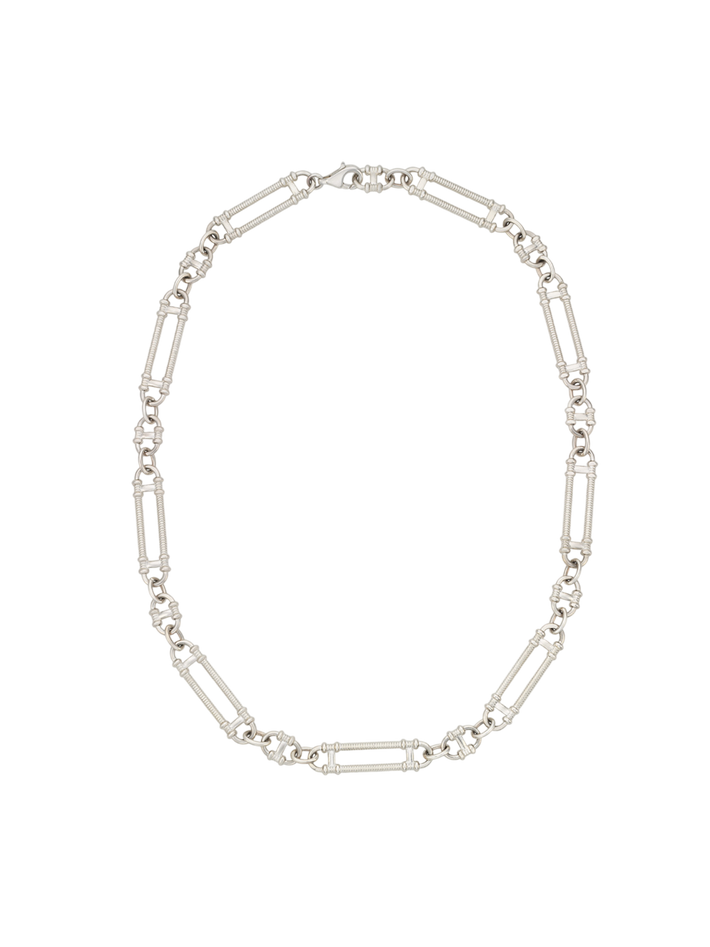 Prana chain necklace silver