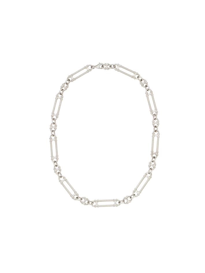 Prana chain necklace silver