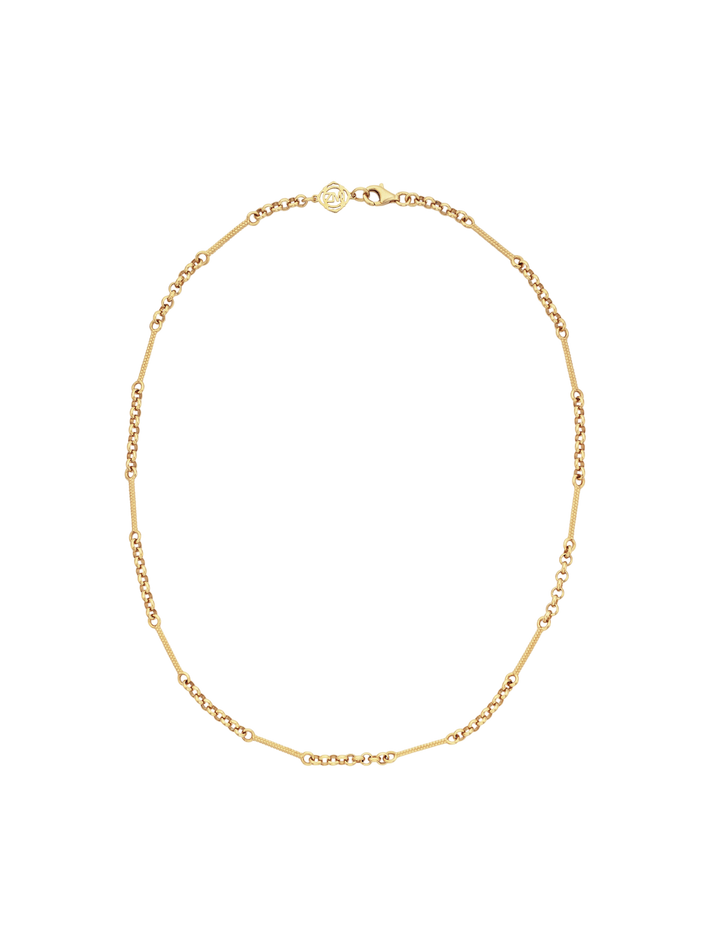 Poppy chain necklace