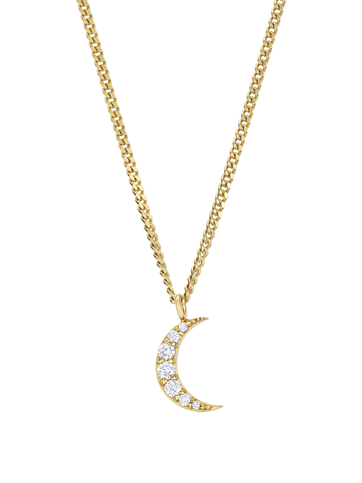 Luna diamond necklace photo