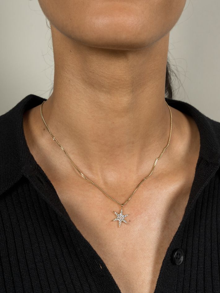 Anahata diamond necklace