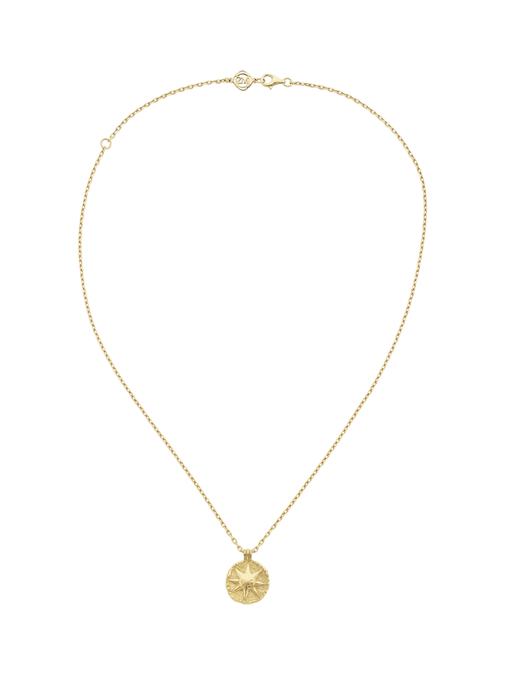 Let the sun shine in necklace gold