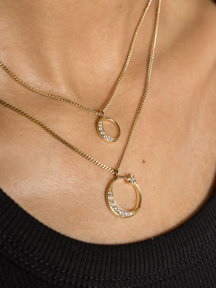 Celestia diamond necklace