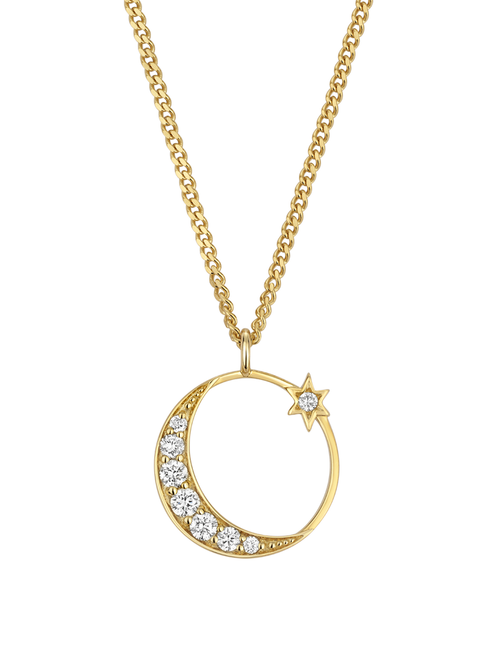 Celestia diamond necklace
