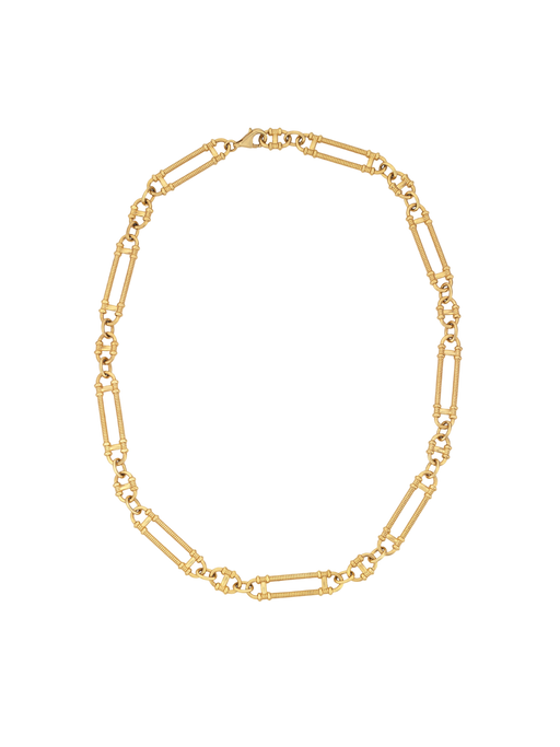Prana chain necklace gold photo