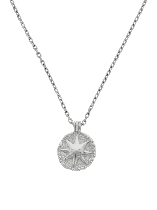 Let the sun shine in necklace silver photo