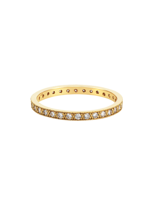 Thena beaded eternity band photo