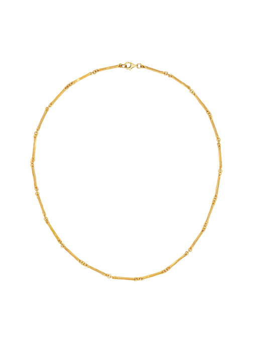 Ameena chain necklace gold photo