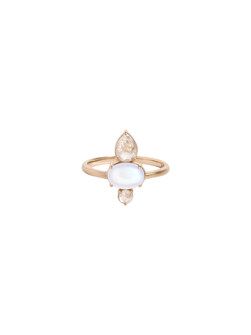 Moonstone temple ring photo