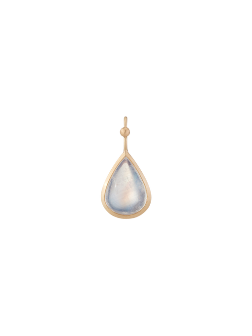 Granule pear moonstone pendant photo