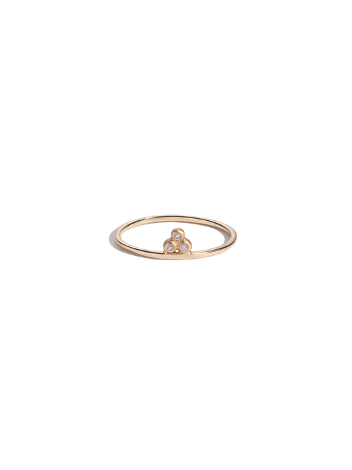 3 granule diamond ring photo