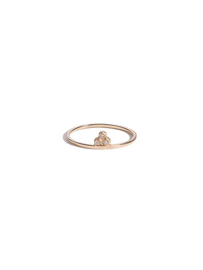3 granule diamond ring