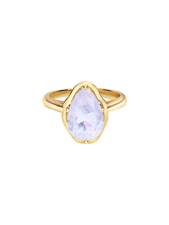 Glow ring lavender quartz