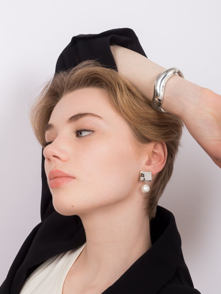 Small baroque luca earrings
